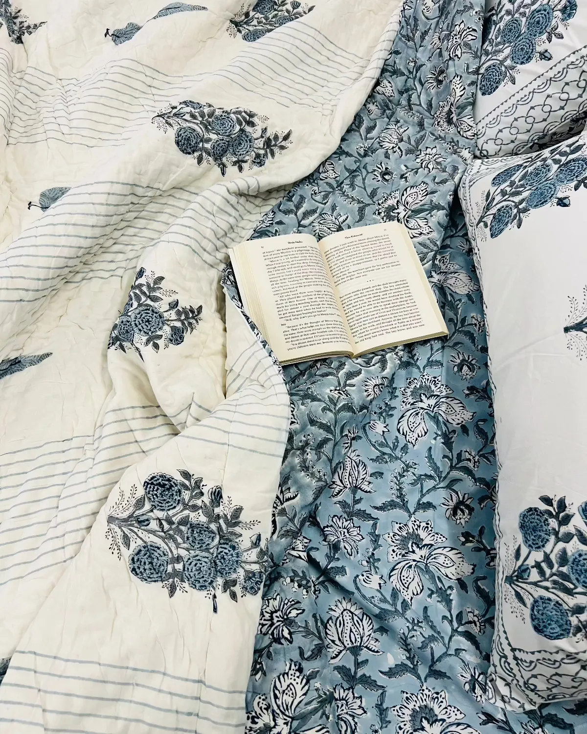 Mehraab Bloom Quilt Bedding Set