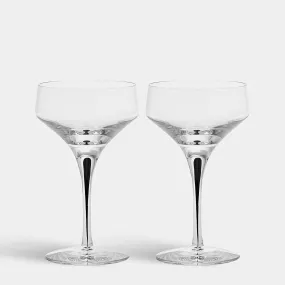 Metropol Coupe Glass - 2 glass set