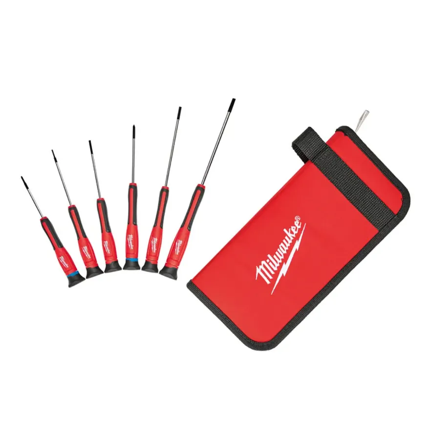 Milwaukee 48-22-2614 Precision Screwdriver Set, 8pc