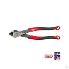 Milwaukee 8" Diagonal Comfort Grip Cutting Pliers MT558