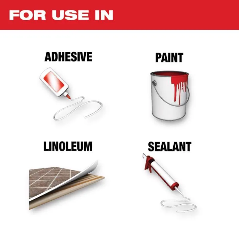 Milwaukee SAWZALL Steel Scraper Grout Removing Kit 3 pk