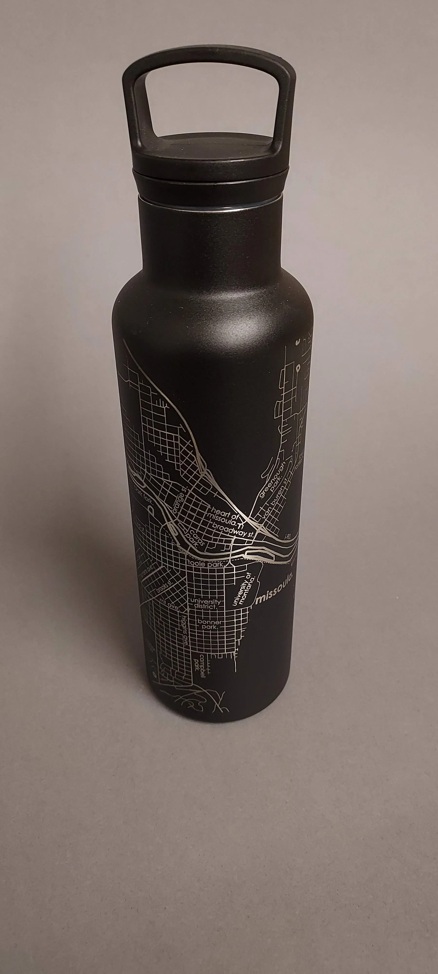 Missoula Map Insulated Hydration Bottle