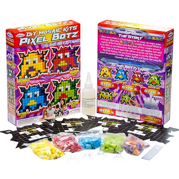 Mosaic Kit Pixel Botz- Slime Botz