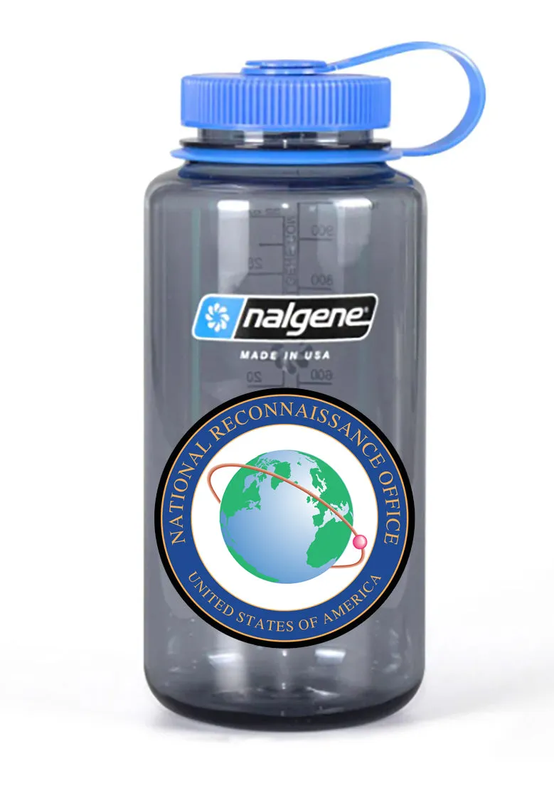 Multiple Designs - Nalgene Grey Wide Mouth Water Bottle.