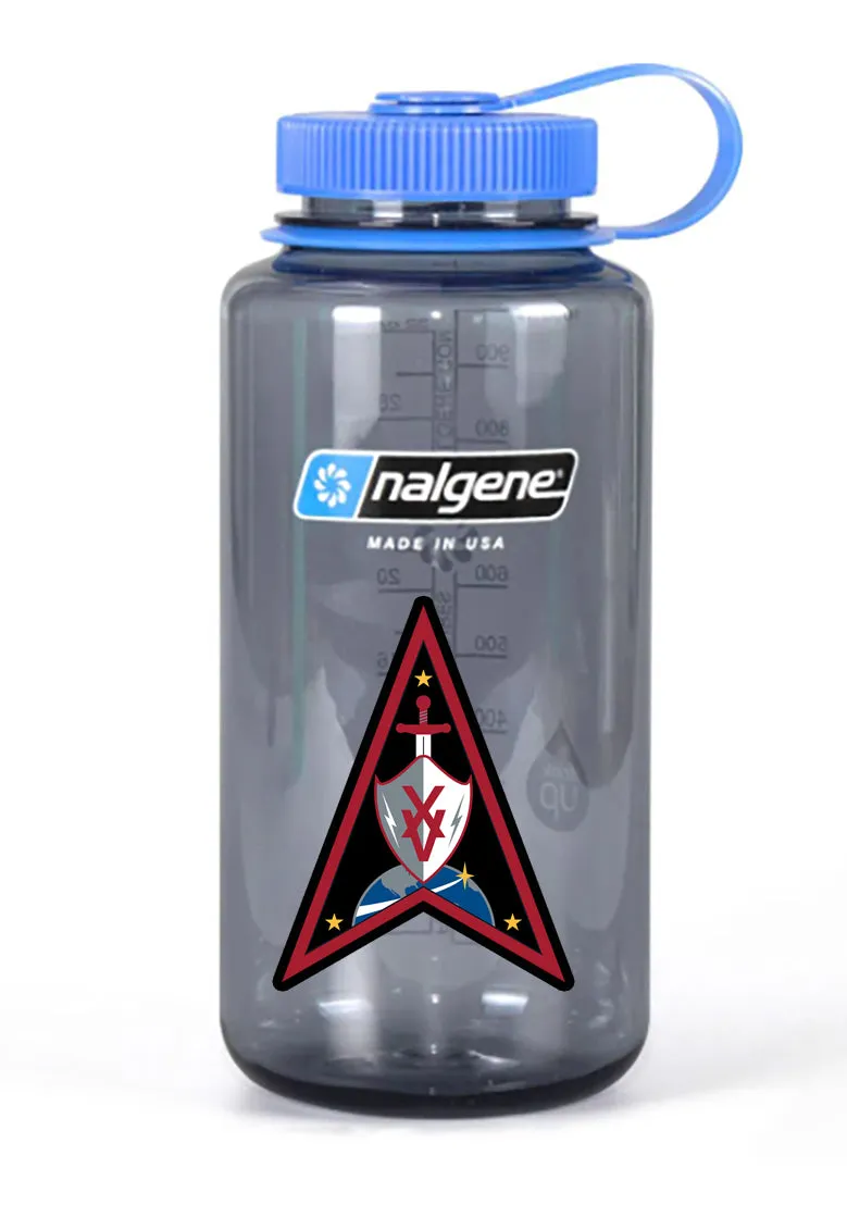 Multiple Designs - Nalgene Grey Wide Mouth Water Bottle.