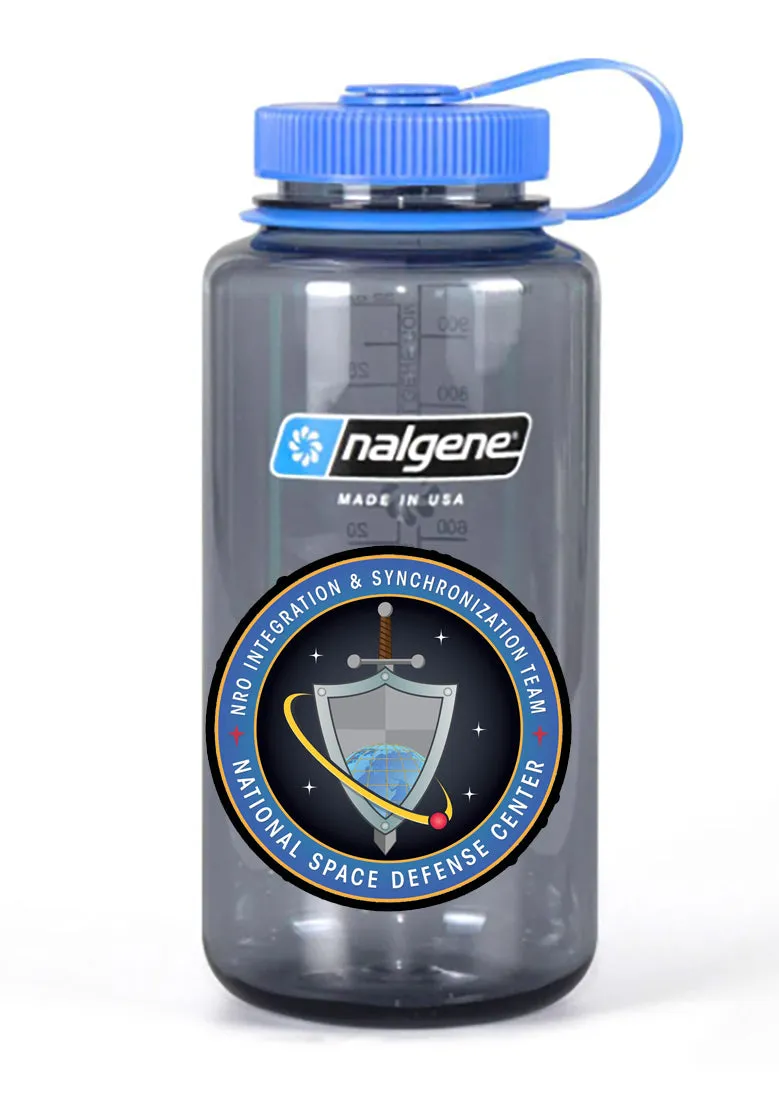 Multiple Designs - Nalgene Grey Wide Mouth Water Bottle.