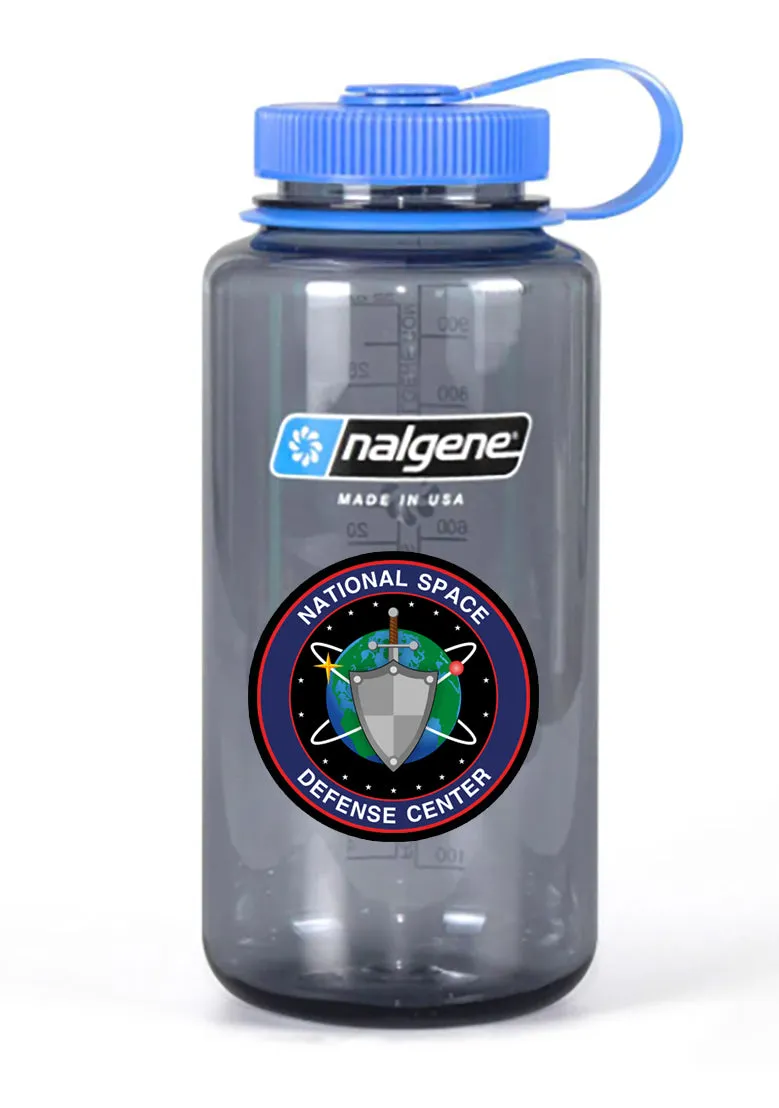 Multiple Designs - Nalgene Grey Wide Mouth Water Bottle.