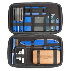 MusicNomad FRET-TOOL-18PC-SET Premium Guitar Tech Fret Tool Set