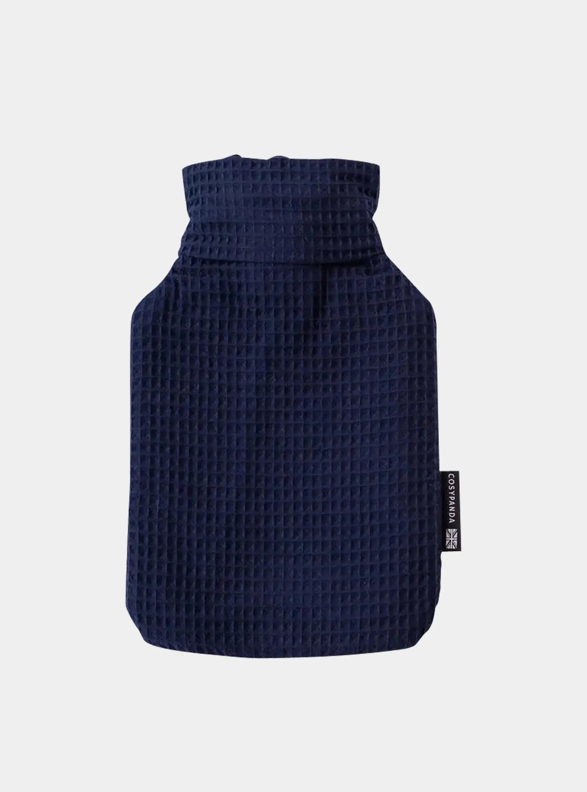 Navy Blue Luxurious 2 Litre Waffle Hot Water Bottle