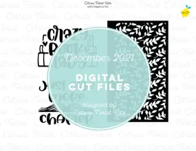 NEW! Digital Cut file - BOOK LOVER - December 2021