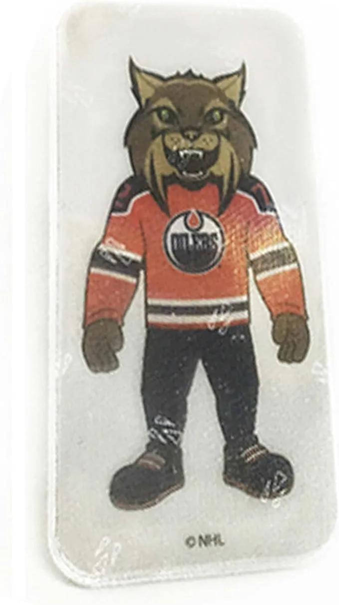 NHL Edmonton Oilers Reflective Mascot Sticker