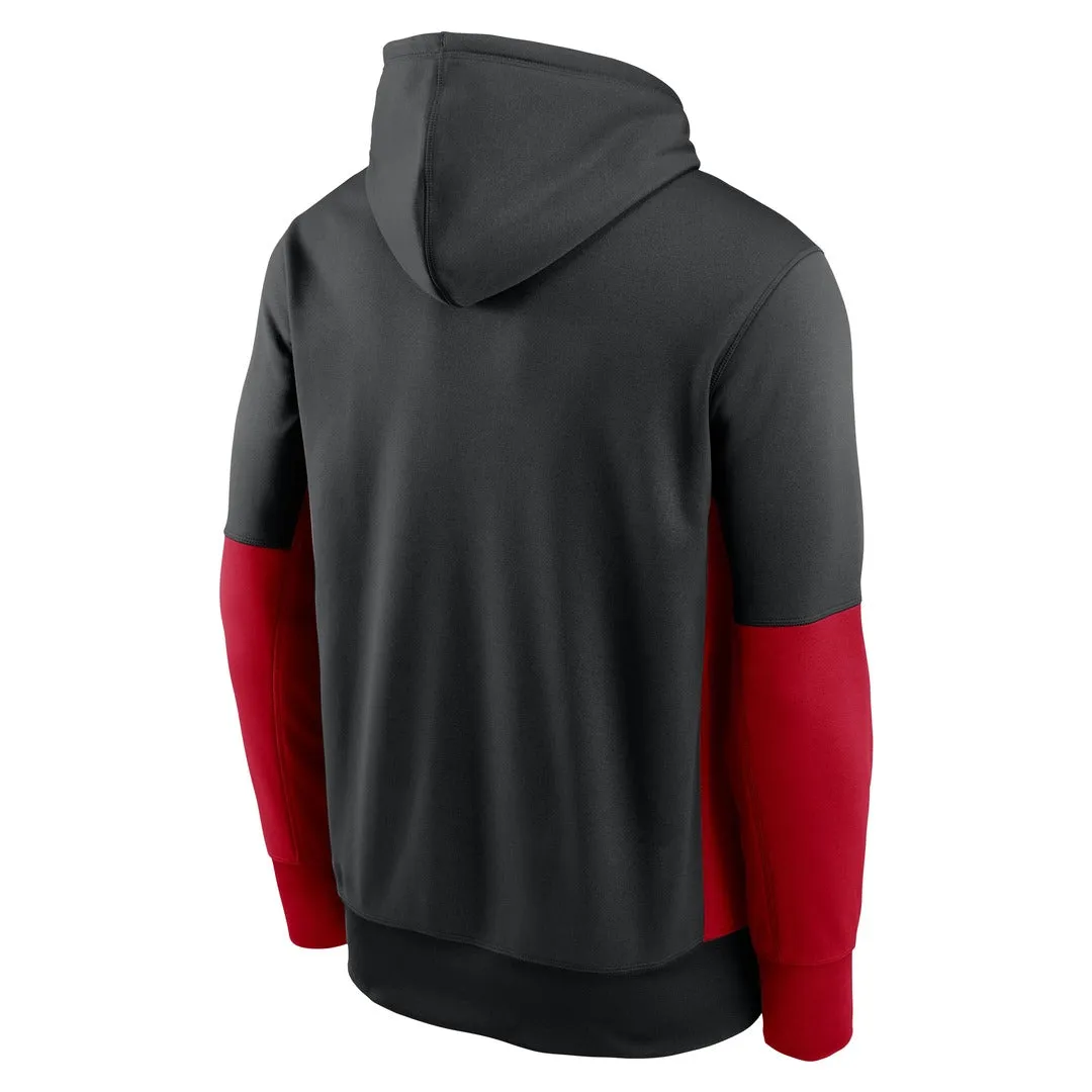 Nike Men's NFL New England Patriots Therma Color Block Hoodie