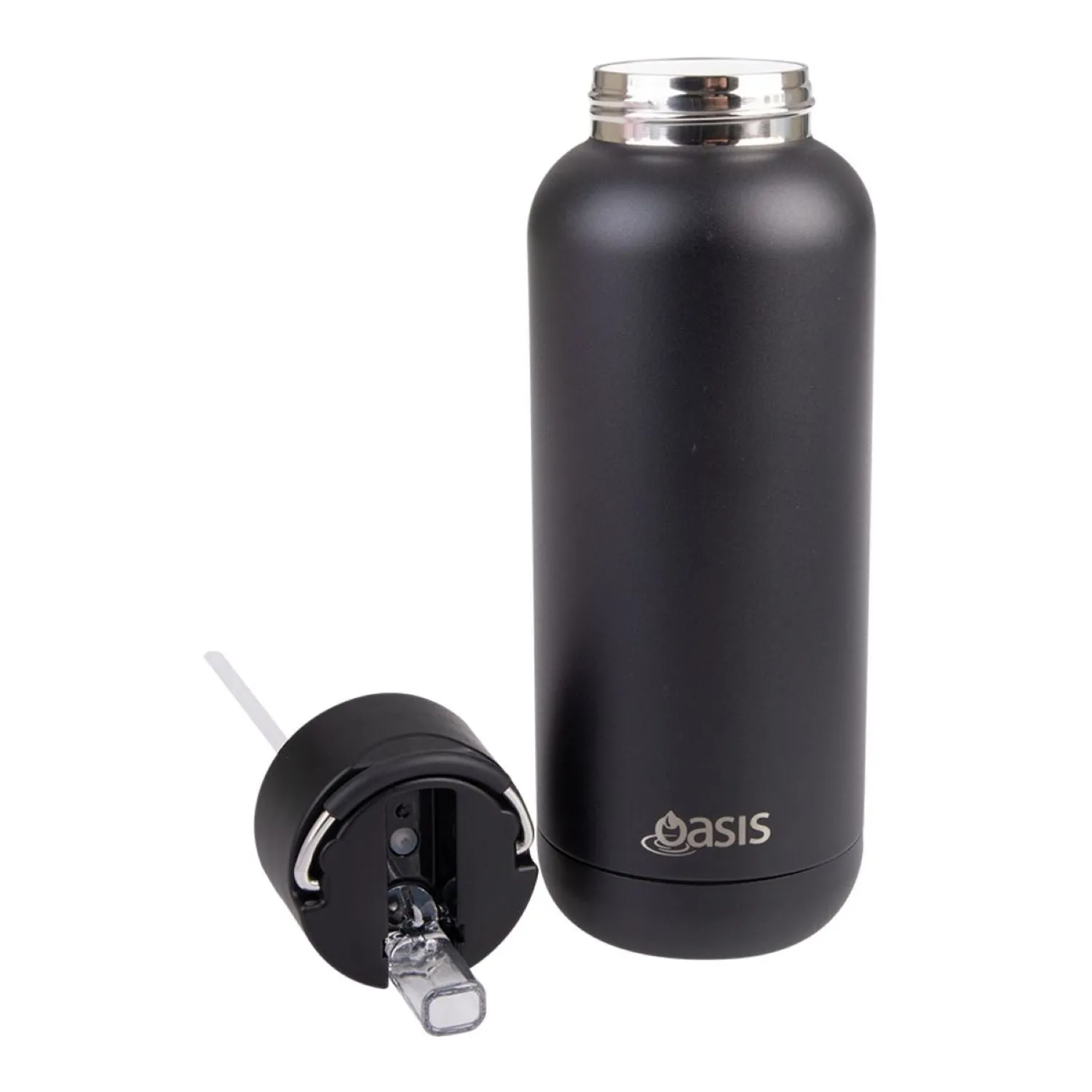 Oasis Stainless Steel Insulated Ceramic Moda Bottle 1L