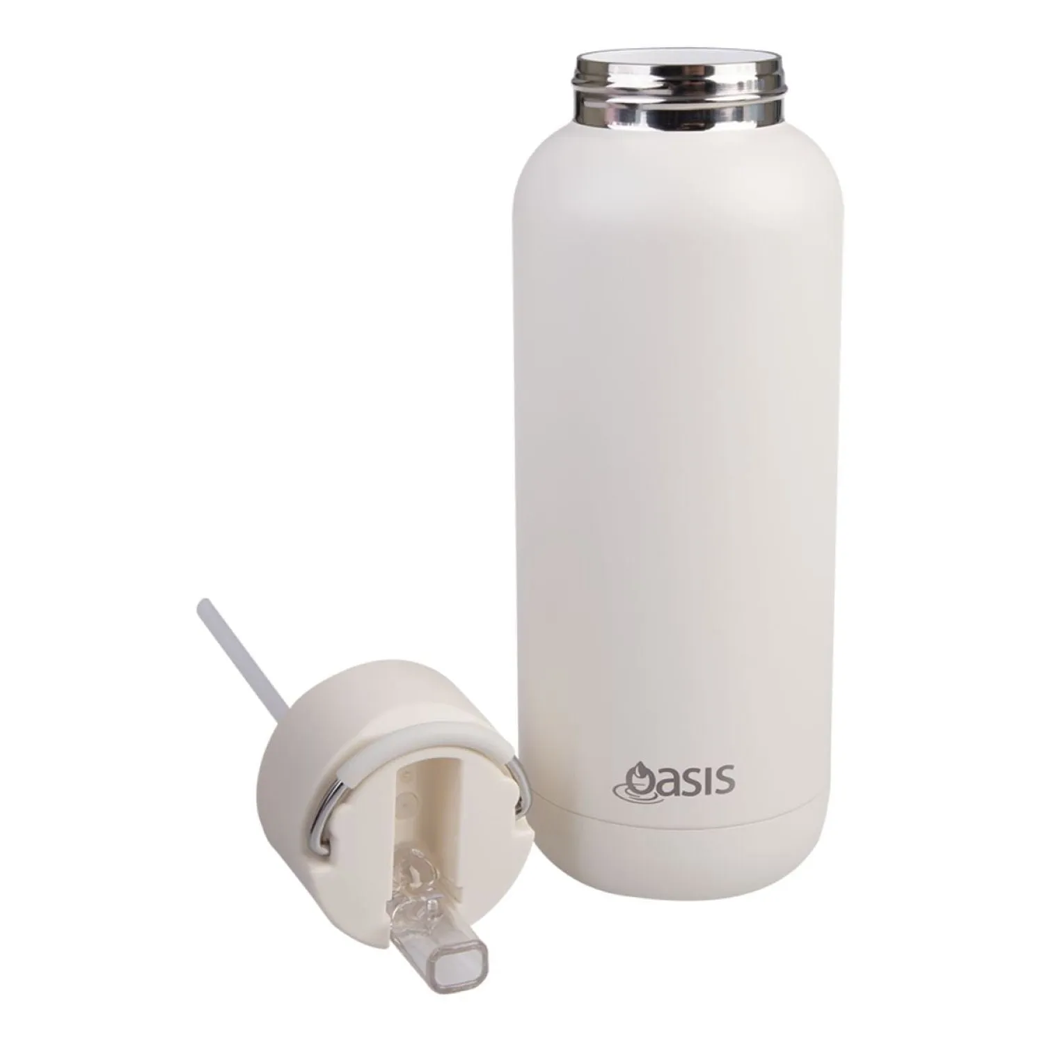 Oasis Stainless Steel Insulated Ceramic Moda Bottle 1L