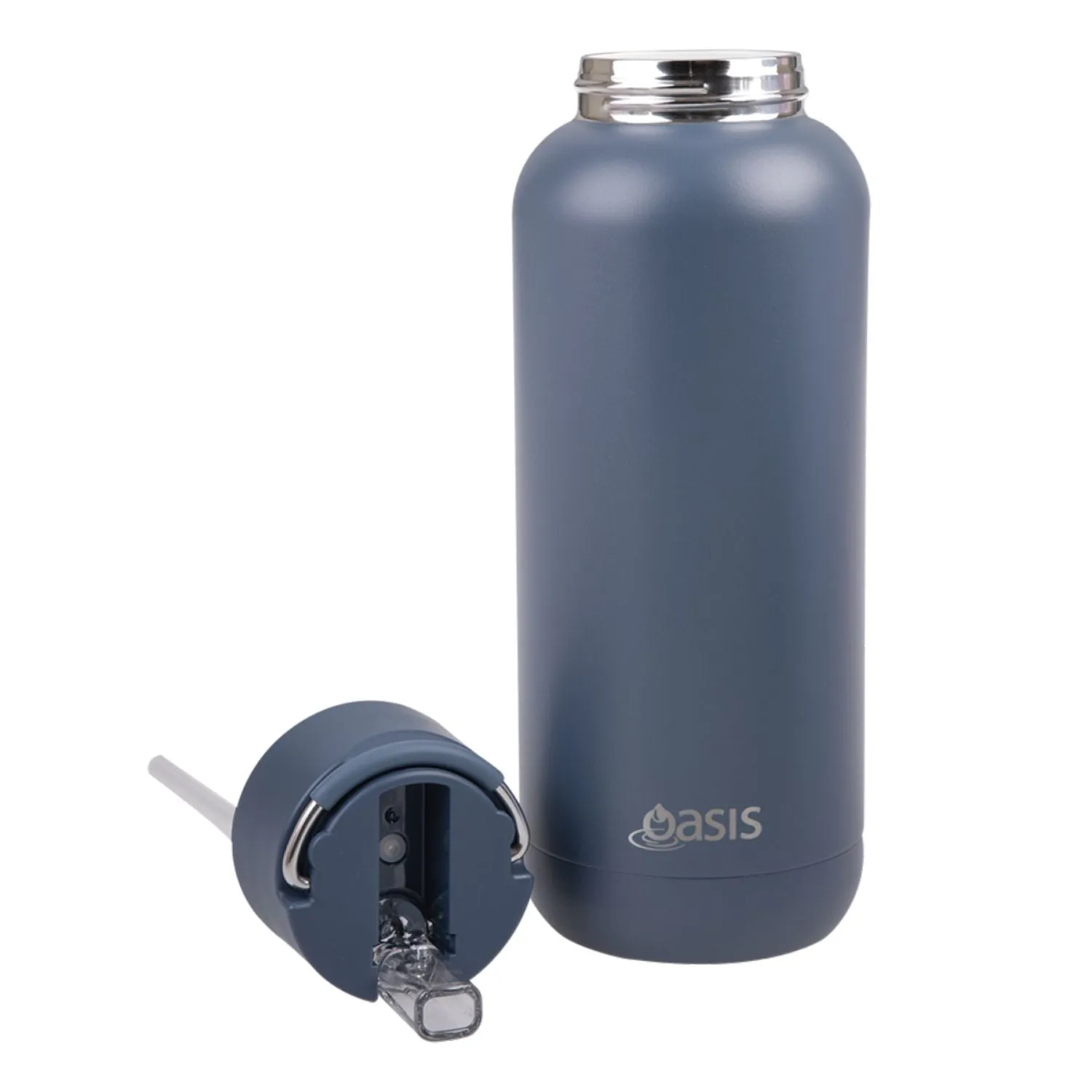 Oasis Stainless Steel Insulated Ceramic Moda Bottle 1L