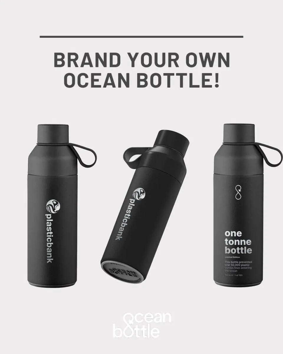 Ocean Bottle  أسود