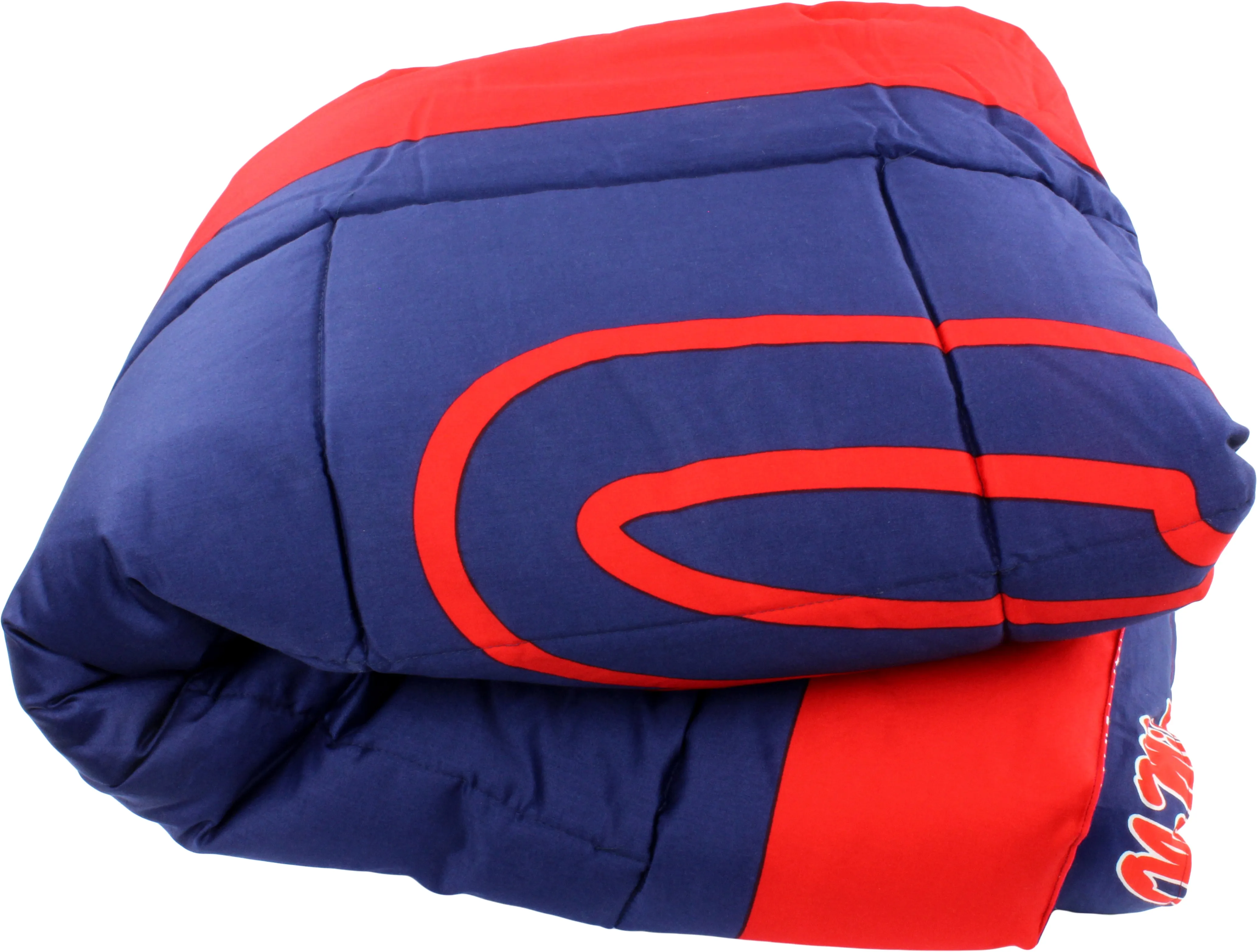 Ole Miss Rebels Reversible Cotton Comforter Set