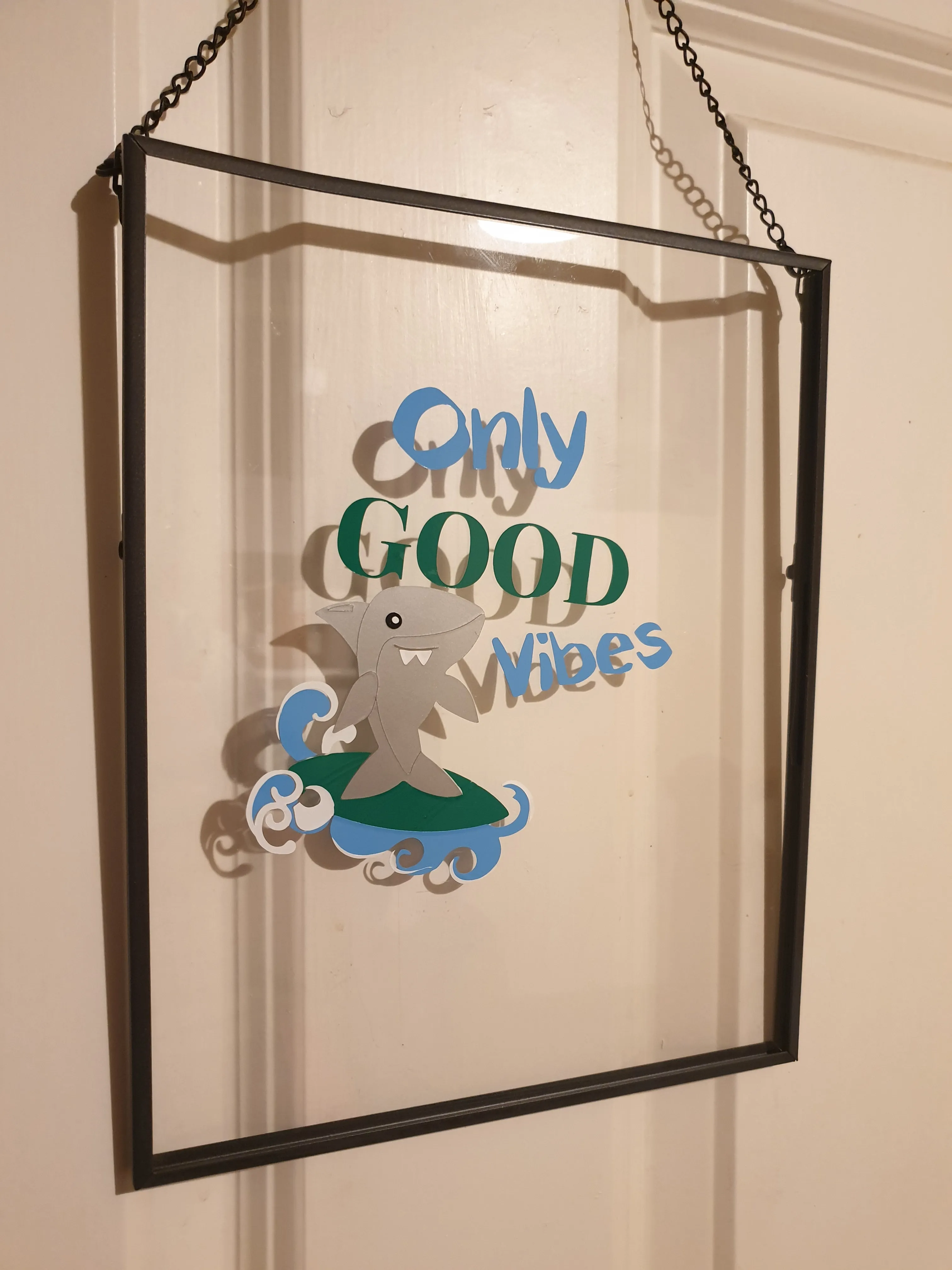 Only Good Vibes Shark Cut File