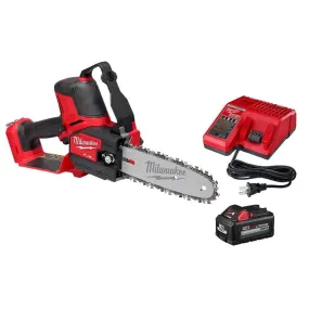 Open Box -  Milwaukee M18 FUEL 8 in. 18-Volt Lithium-Ion Brushless HATCHET Pruning Saw Kit with 6Ah High Output Battery and Charger