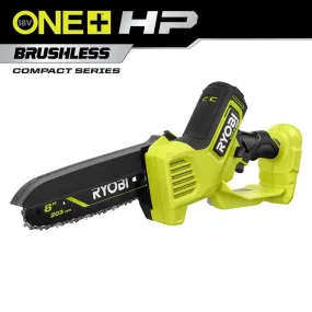 Open Box -  ONE  HP 18V Brushless 8 in. Battery Compact Pruning Mini Chainsaw (Tool Only)