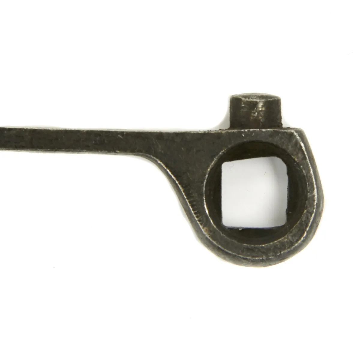 Original British WWI Lewis Gun Gas Regulator Key with Square Hole