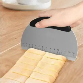 P-plus international scraper multi-purpose stainless steel dough scraper