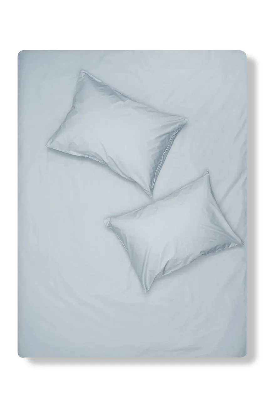 Pima Cotton Percale Bedding in Powder Blue Color