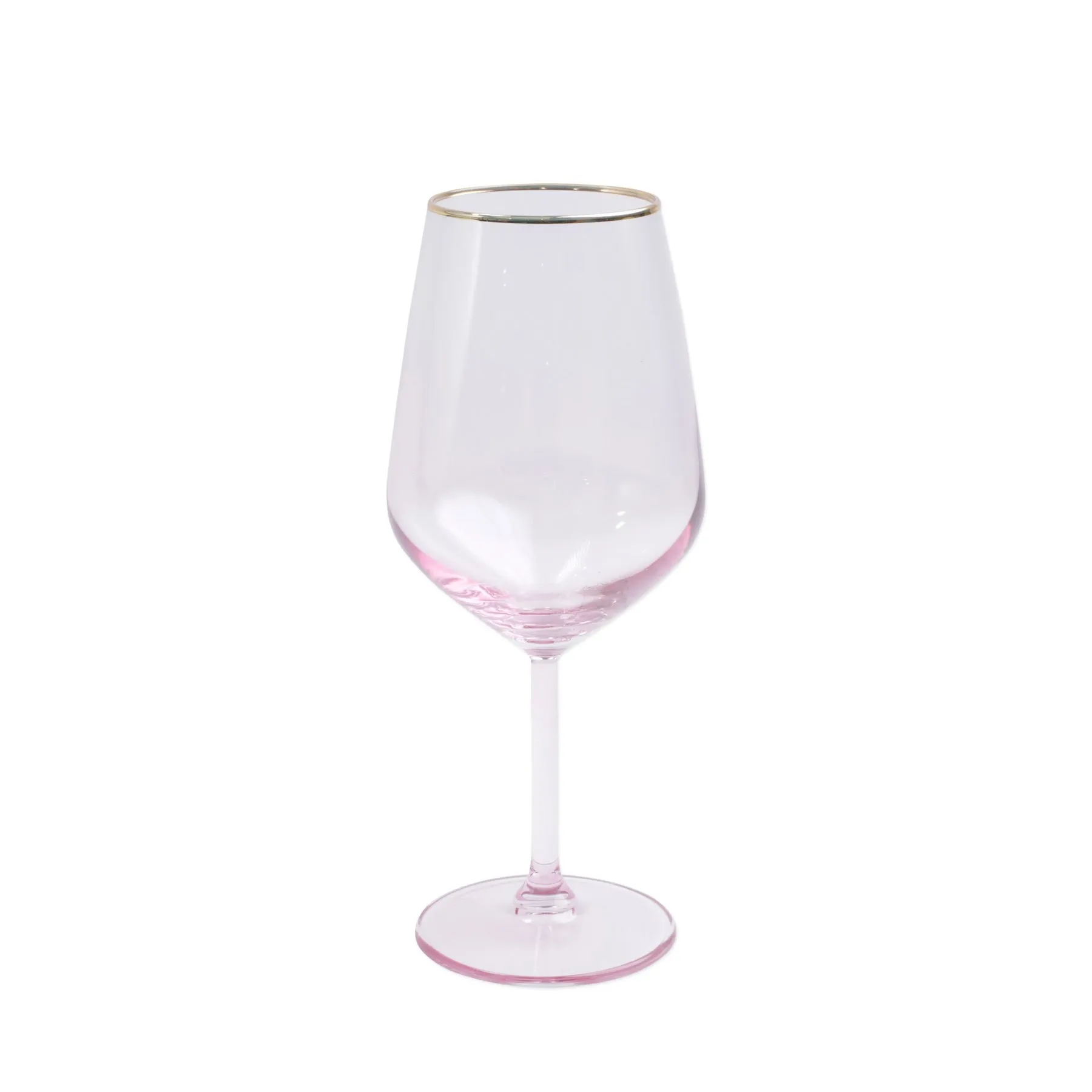 Pink Wine Glass