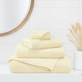 Plush Buttercup Yellow Bath Sheet