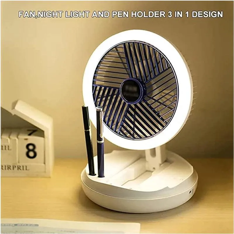 Portable Folding LED Fan U5600