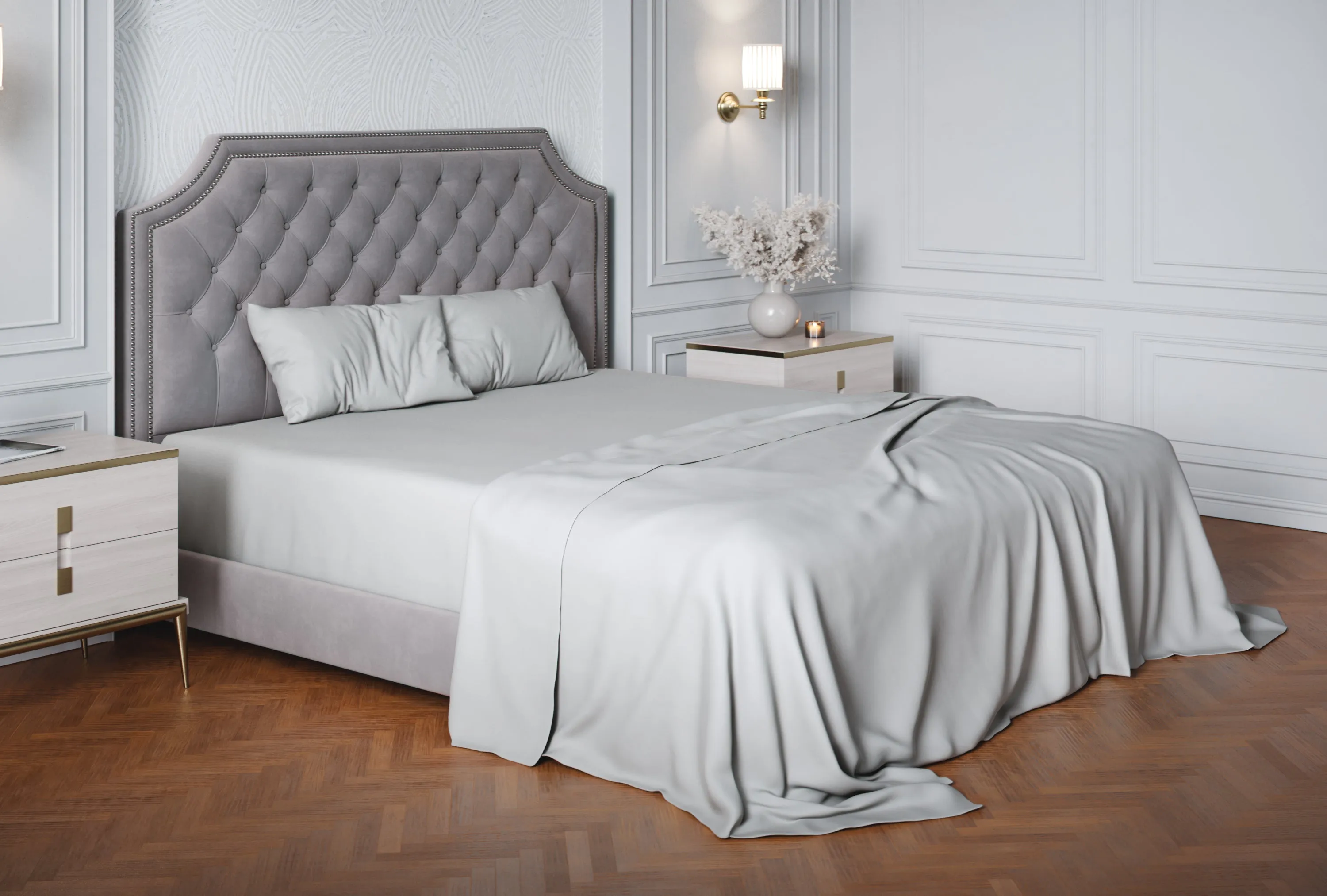 Premium Italian Crafted Sateen Sheet Set, 600-Thread-Count