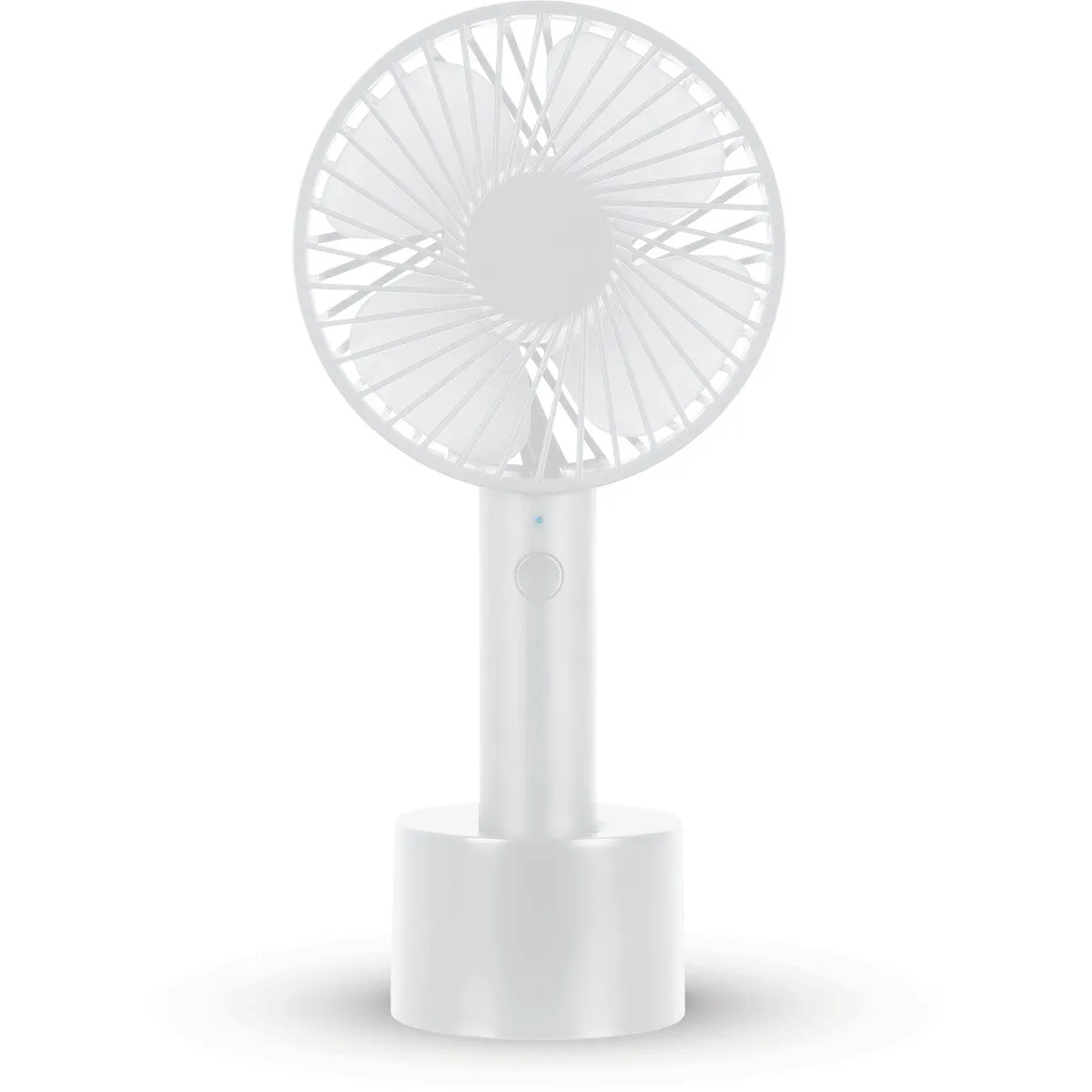 Prinetti Portable Handheld Rechargeable Fan - Variant White & Black