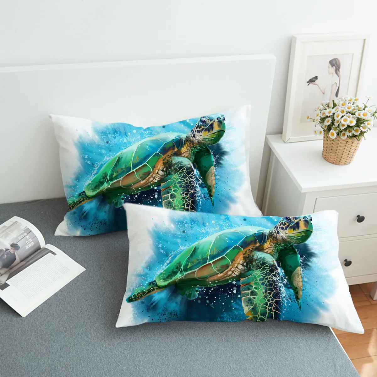 Queen of the Ocean Bedding Set