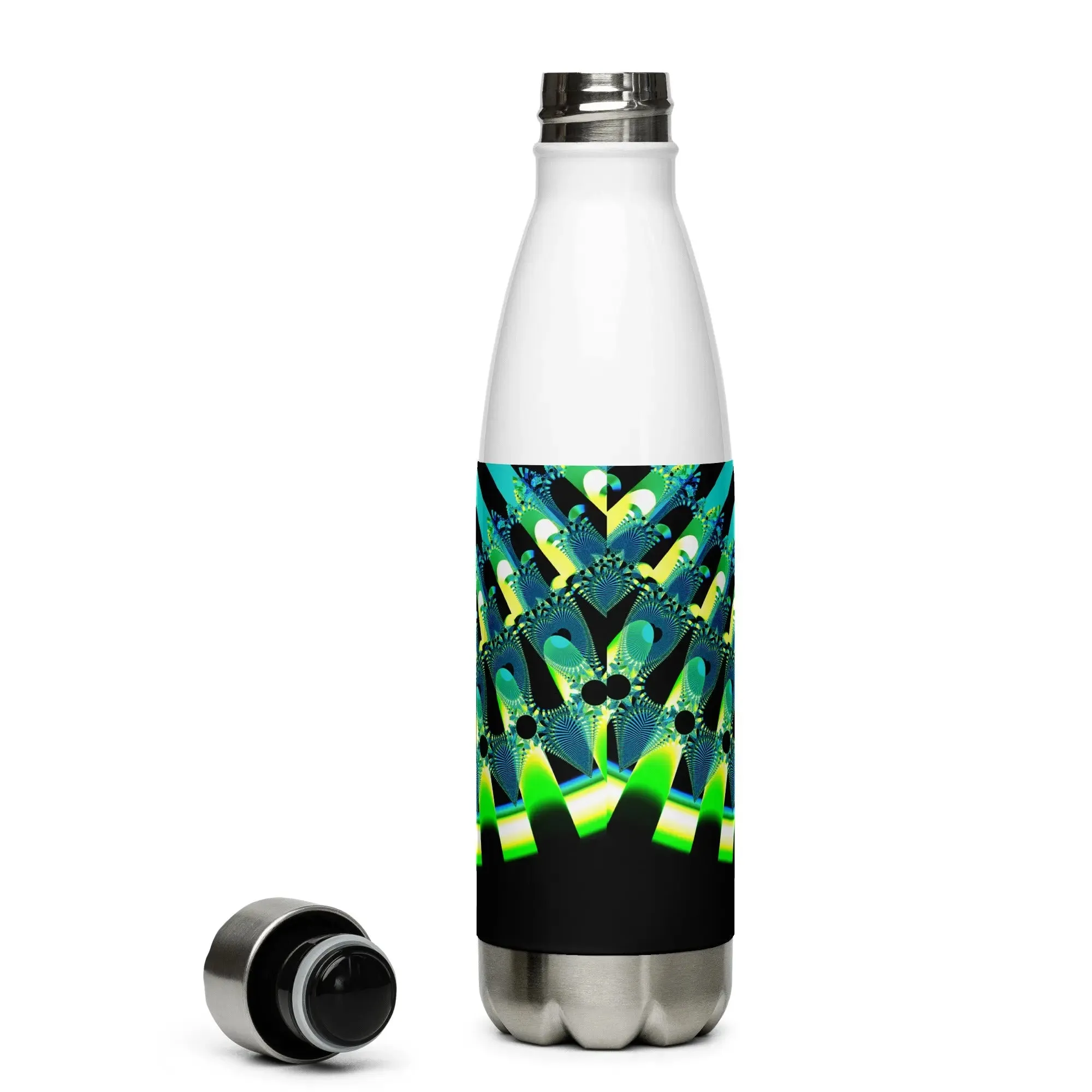 "Happy Stripes" Collection - Stainless Steel Water Bottle