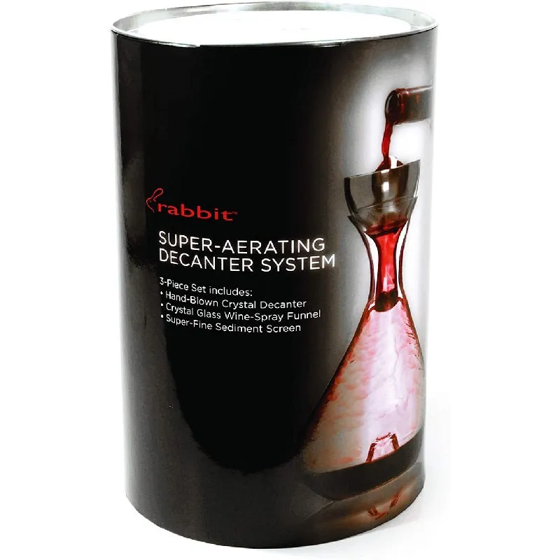 Rabbit Super-Aerating Decanter System