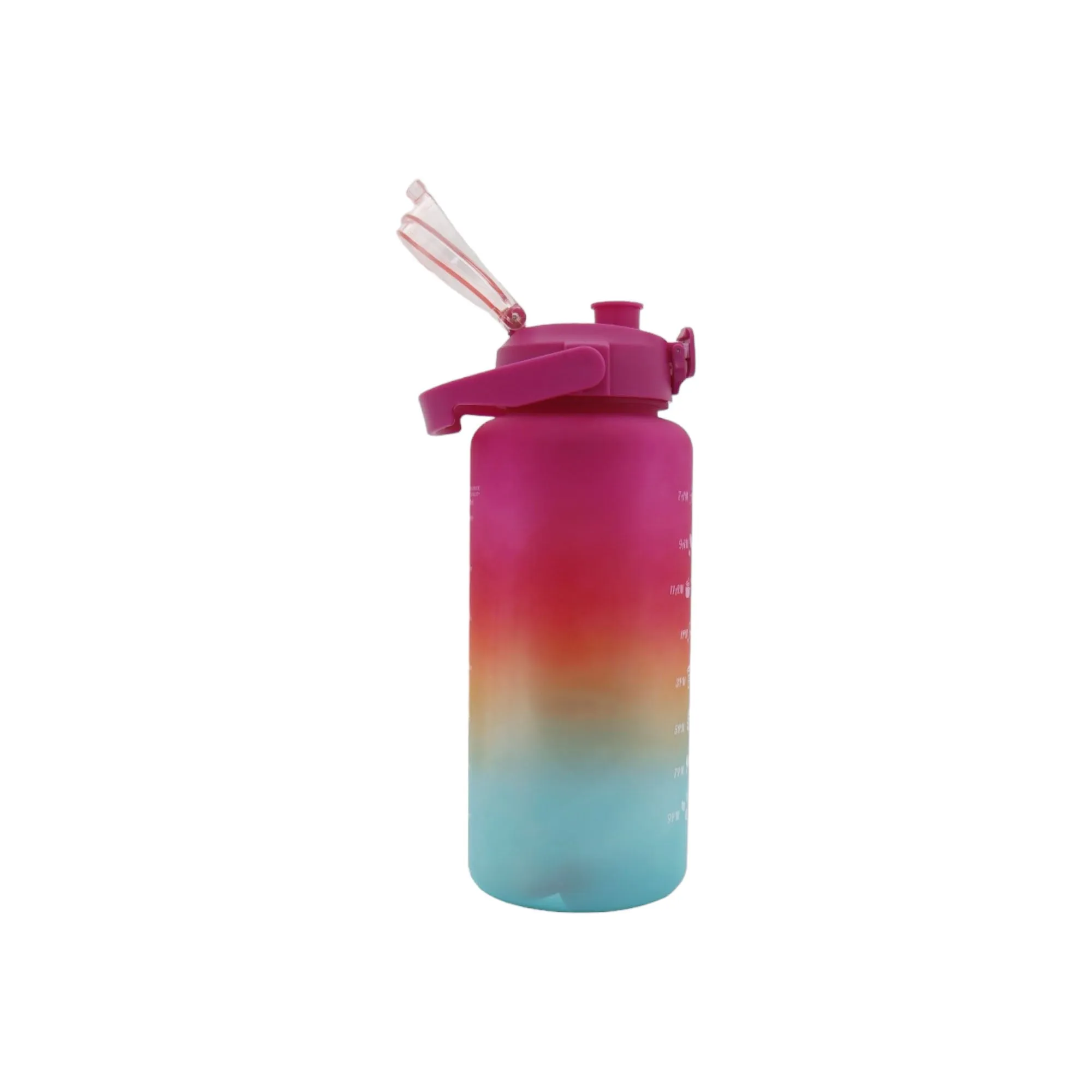 Rainbow Motivational Sports Water Bottle 3-Piece Set