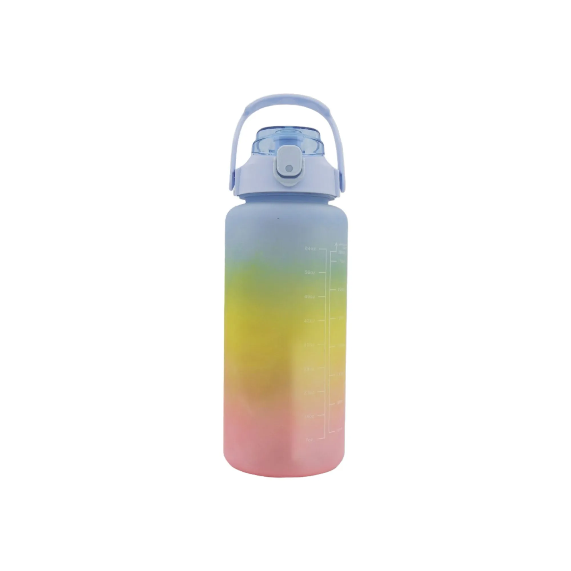 Rainbow Motivational Sports Water Bottle 3-Piece Set