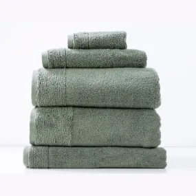 Renee Taylor Aireys 5 Piece Agave Bath Towel Pack