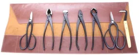 Roshi Set of 7 High Carbon Steel Bonsai Tools