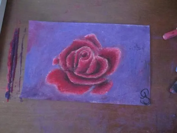 Rosy Rose ~ Bath Towel