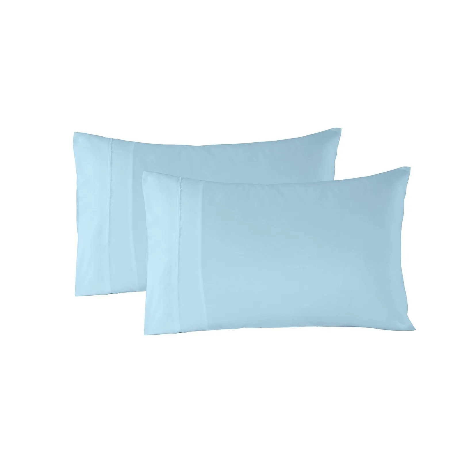 Royal Comfort 1200 Thread Count Sheet Set 4 Piece Ultra Soft Satin Weave Finish Queen Sky Blue