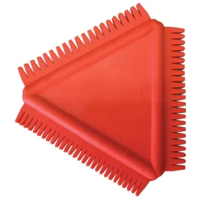 Rubber Paint Comb / Clay Scraper