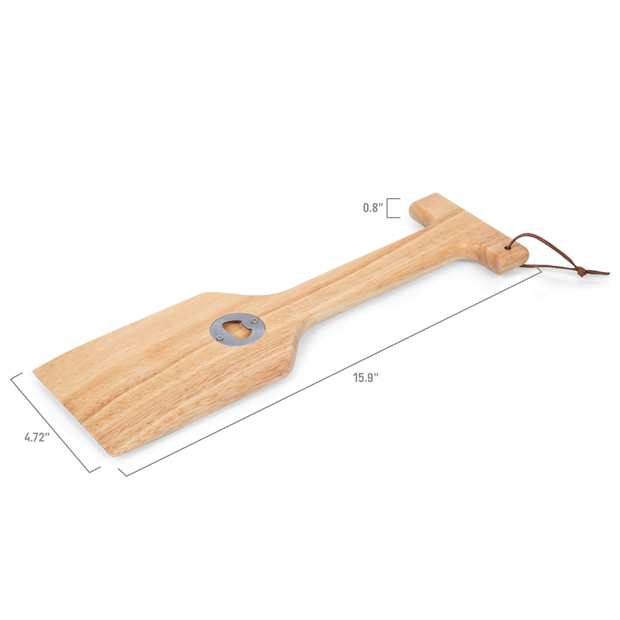 San Francisco 49ers - Hardwood BBQ Grill Scraper with Bottle Opener