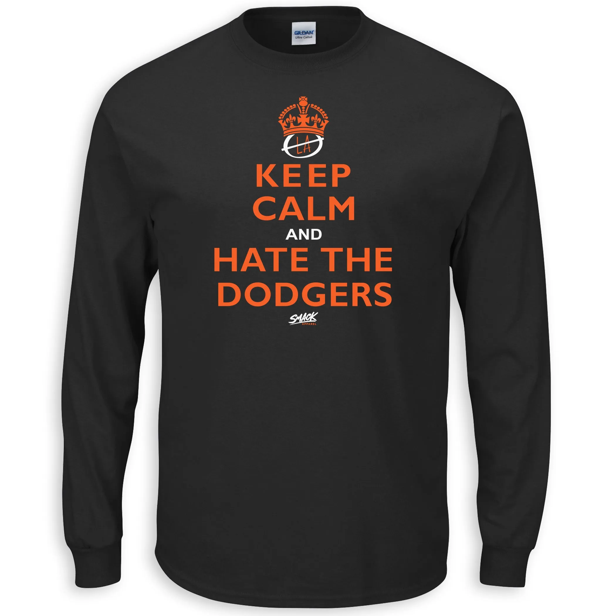 San Francisco Baseball Fans. Keep Calm Black T Shirt (S-5X)