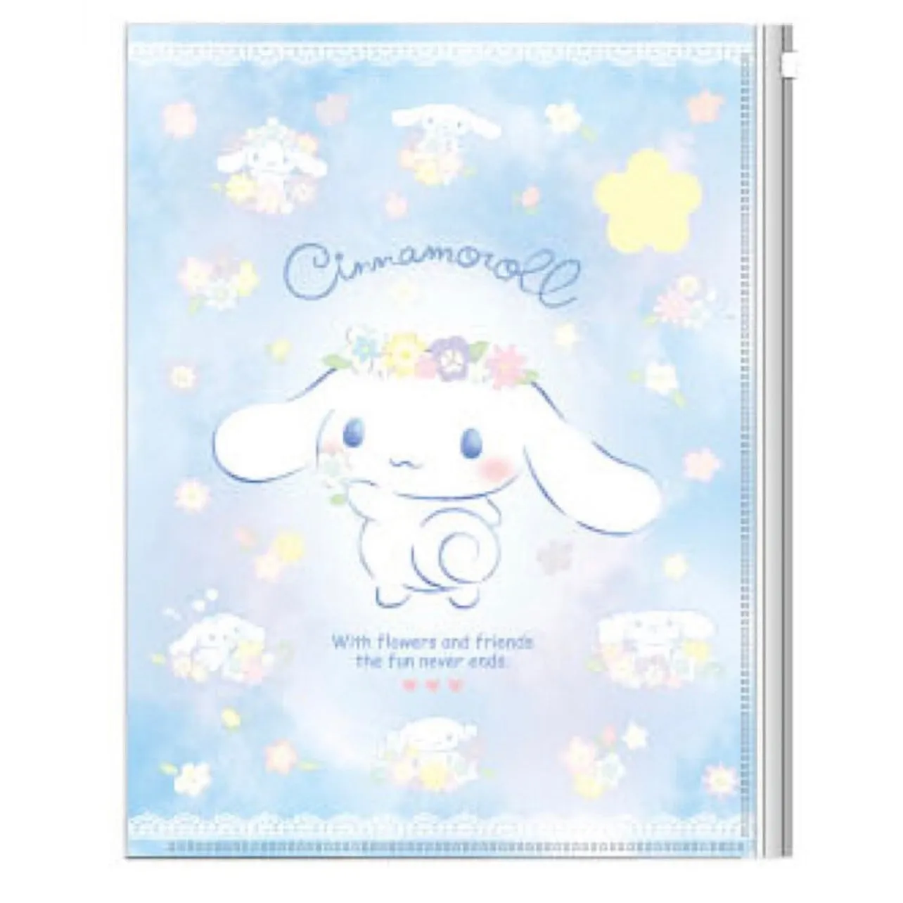 Sanrio File Folder w/ Zipper (6-Pocket)