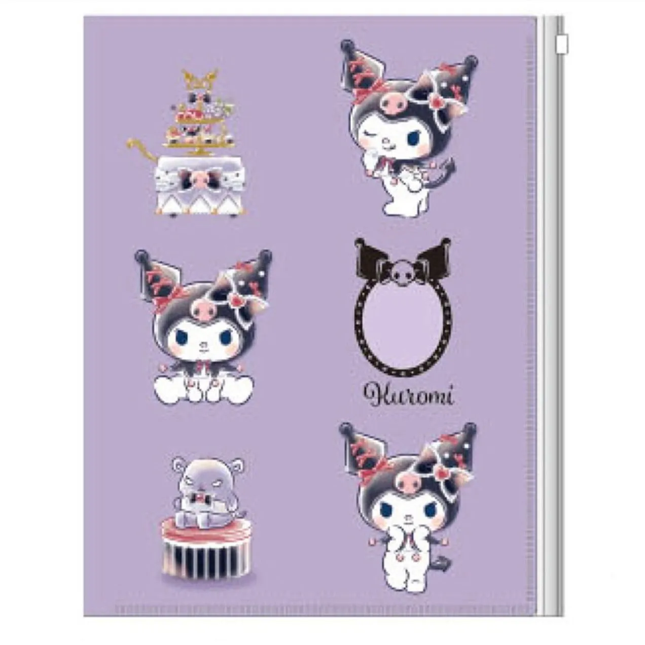 Sanrio File Folder w/ Zipper (6-Pocket)