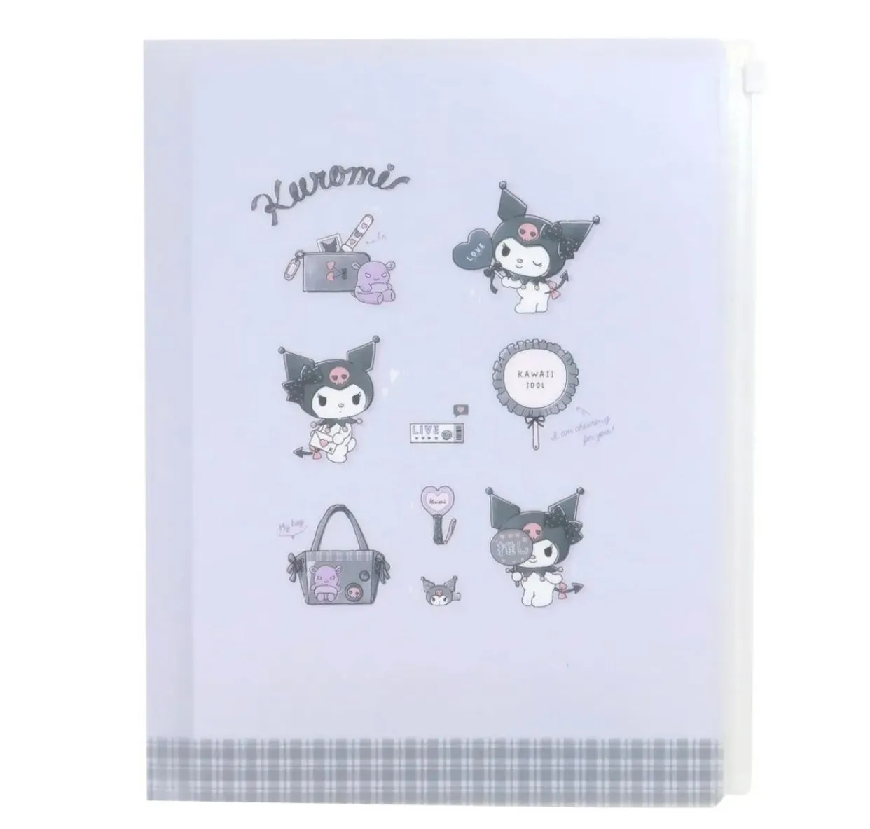 Sanrio File Folder w/ Zipper (6-Pocket)