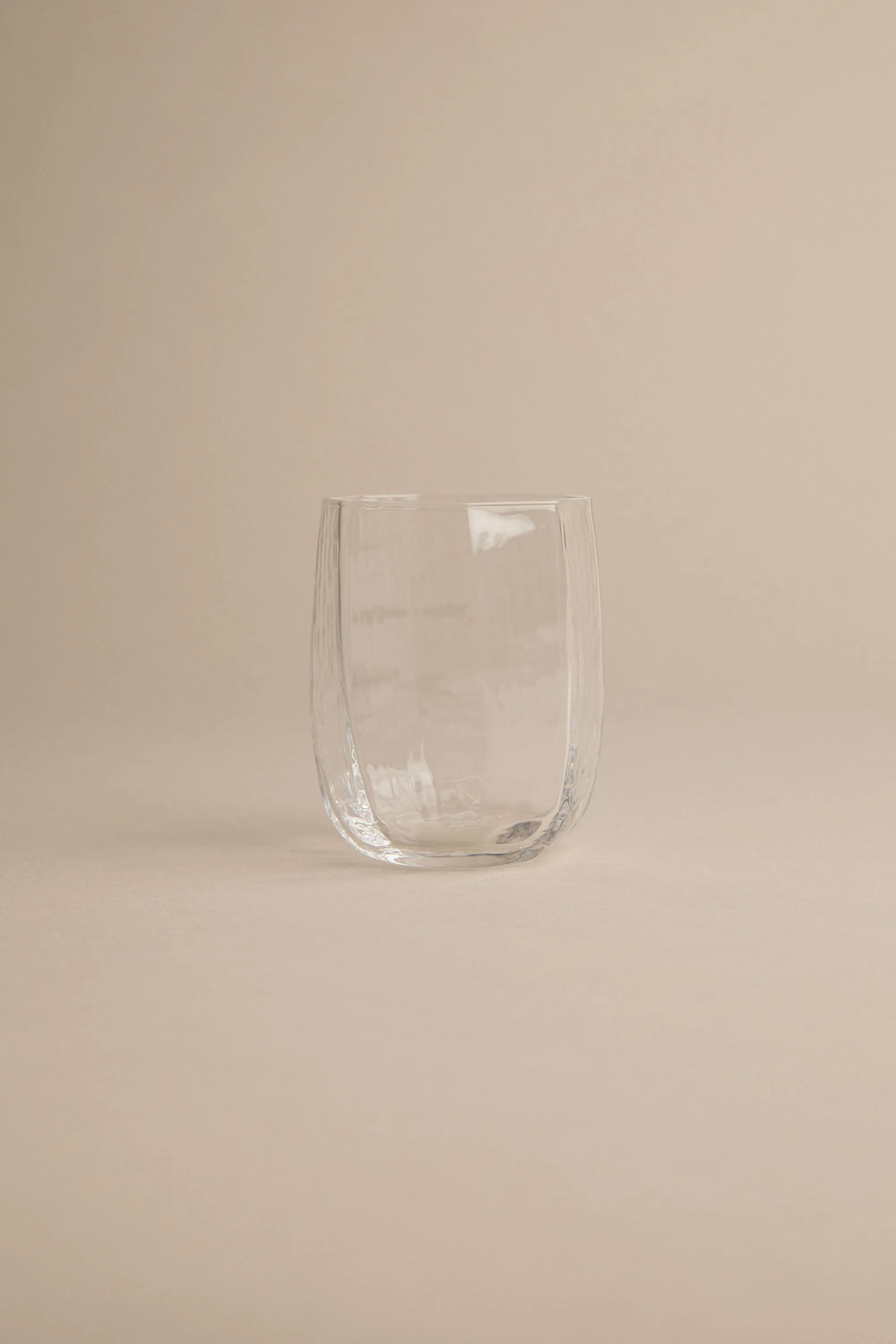 SCULPT TUMBLER GLASS