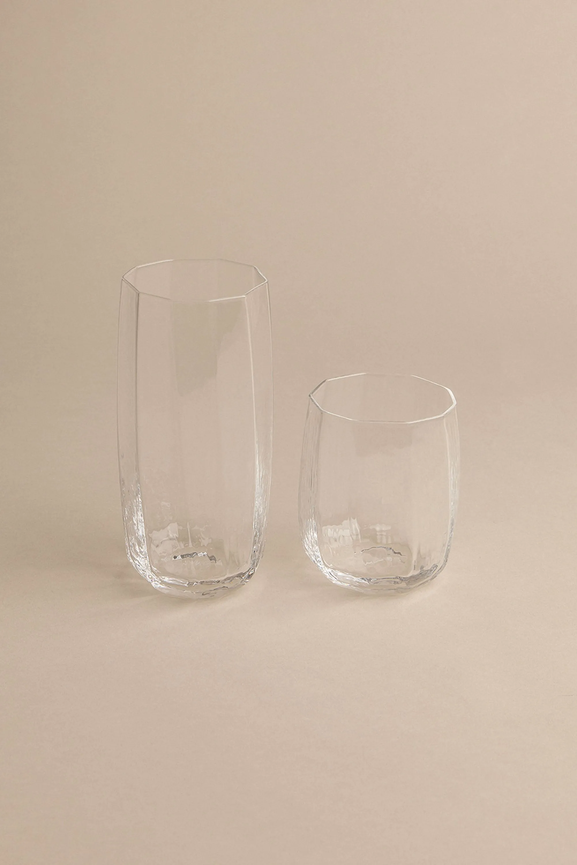 SCULPT TUMBLER GLASS