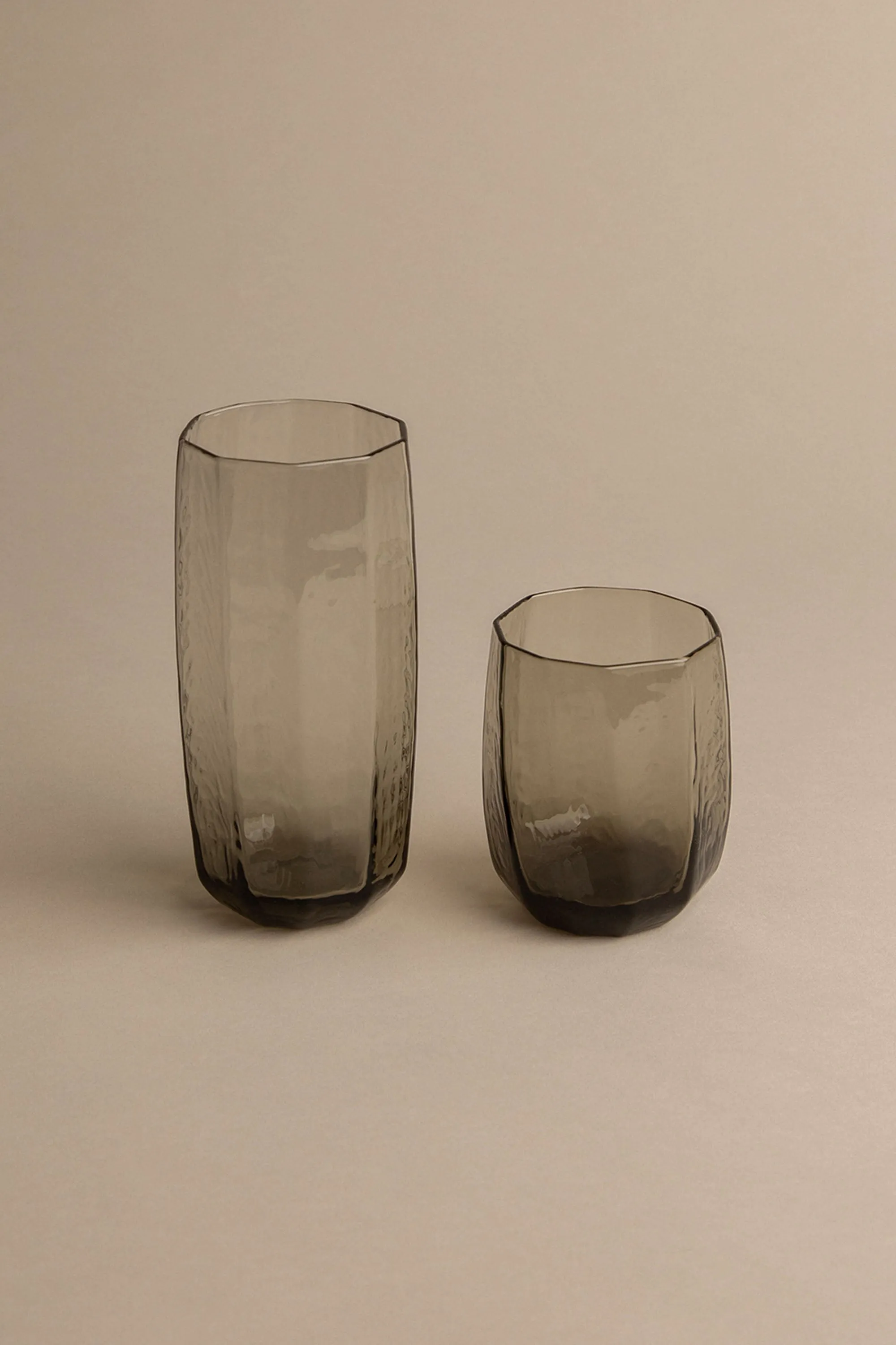 SCULPT TUMBLER GLASS